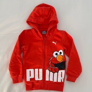 Puma Kids Red Elmo Hoodie